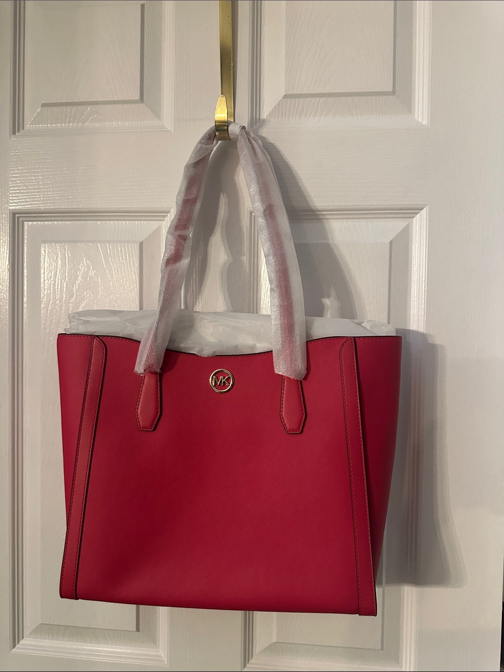Michael Kors Hot Pink Saffiano Tote